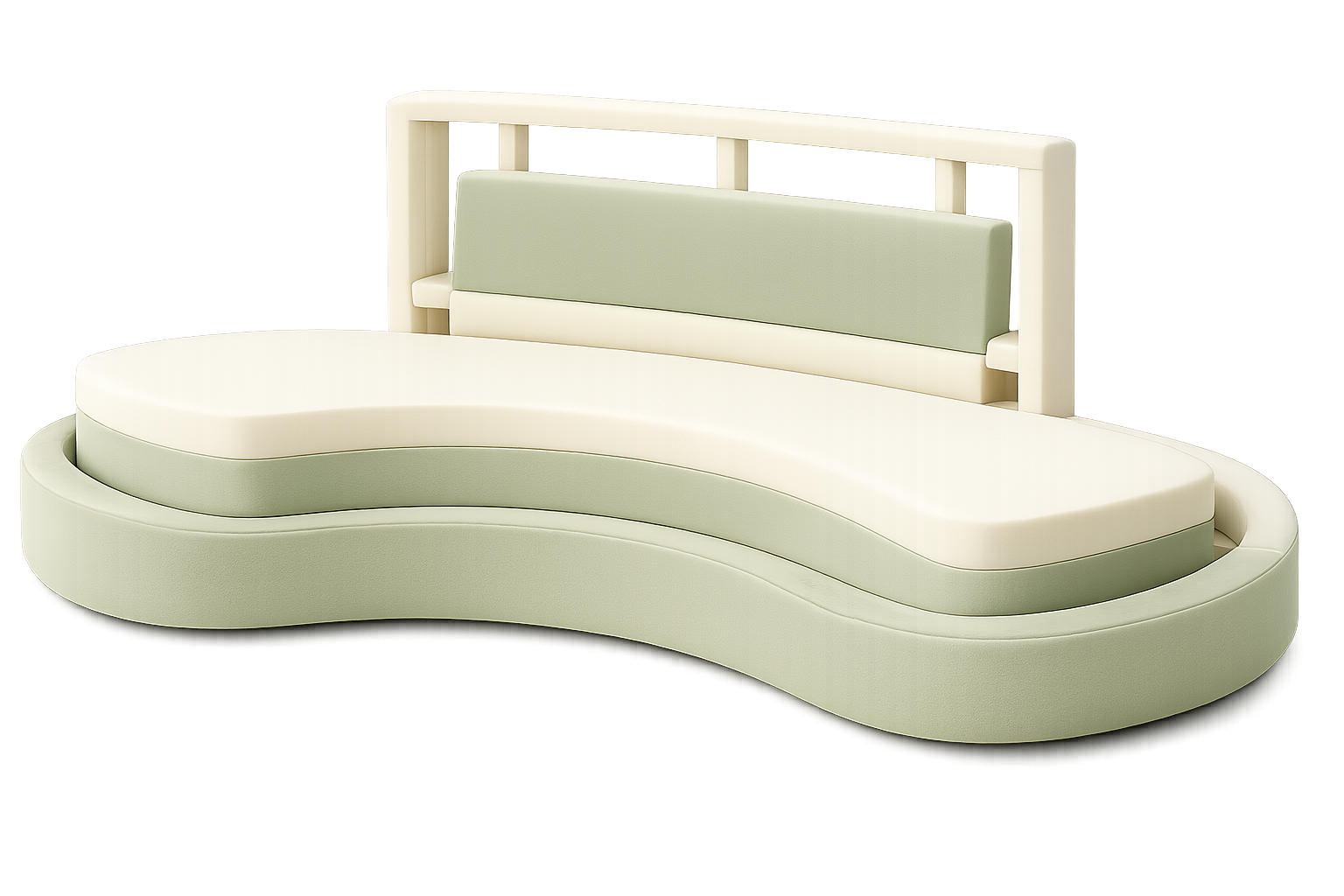 Weave & Wood sofa — foam and cushioning stage